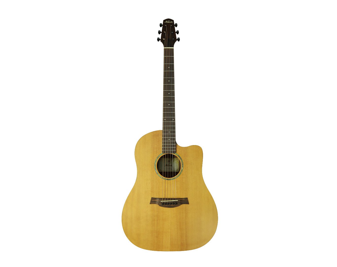 KAPOK 41" Solid Top Acoustic Guitar Natural D-26A