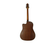 KAPOK 41" Solid Top Acoustic Guitar Natural D-26A