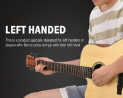 DONNER 41" Full Size Acoustic Guitar Left Handed DAG-1CL