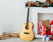 DONNER 41" Full Size Acoustic Guitar Left Handed DAG-1CL