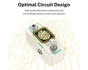 Donner ONE Looper Loop Pedal 30 minutes of Loop Unlimited Overdubs EC1212