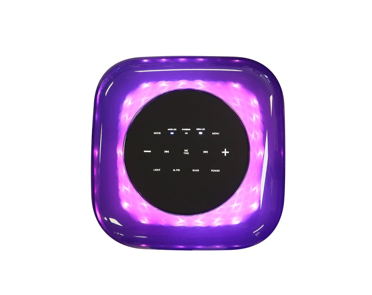 Eden Portable Bluetooth Party Speaker Clear Dome ED-665