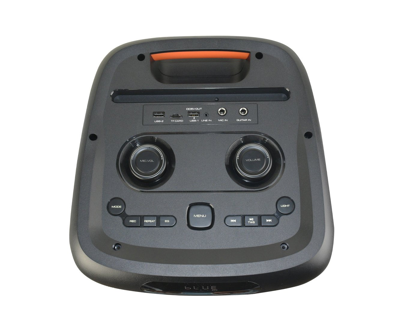 EDEN 80W RMS Portable Bluetooth Karaoke Speaker Dual Wireless Microphones ED-819