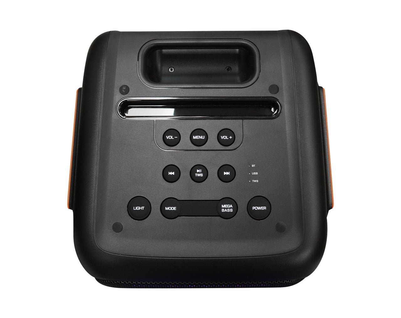 EDEN Bluetooth Portable Party Speaker Dual UHF Wireless Microphone 120W ED-851