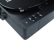 FLEA MARKET *REFURBISHED* Big Suitcase Record Player FMRTCLGBK2 