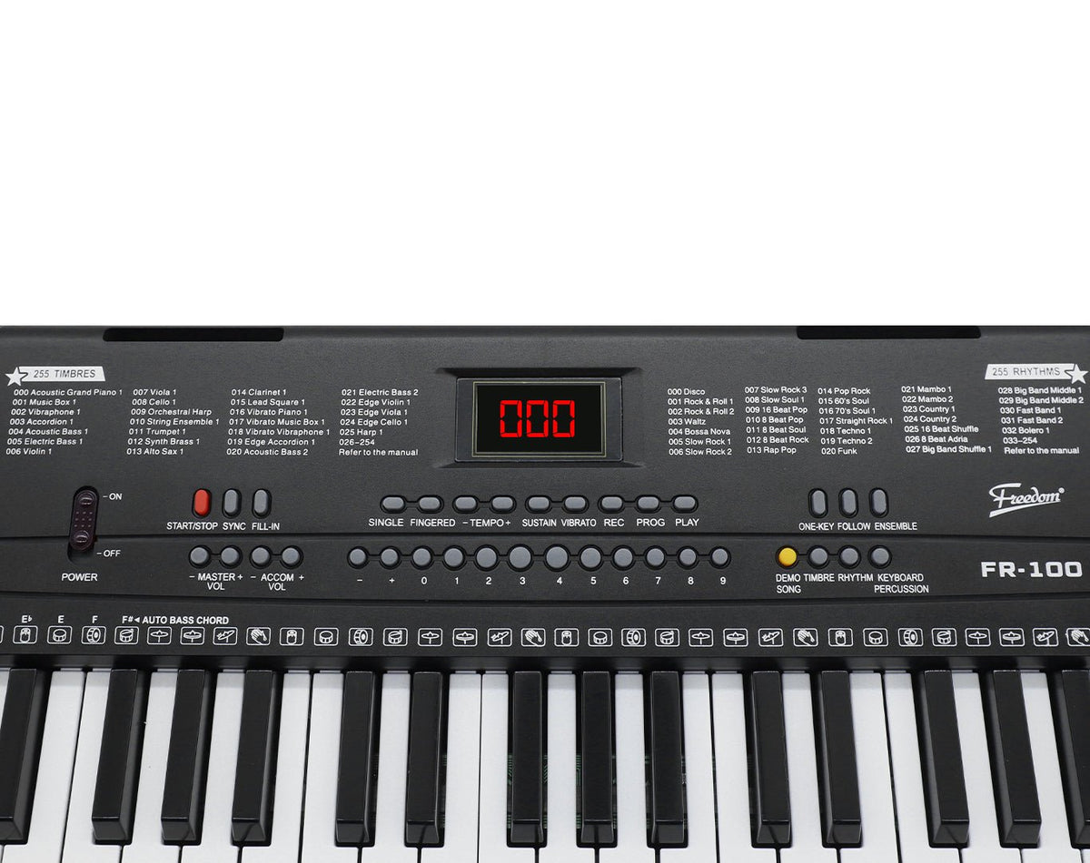 Freedom 61 Key Kids Electronic Keyboard FR-100