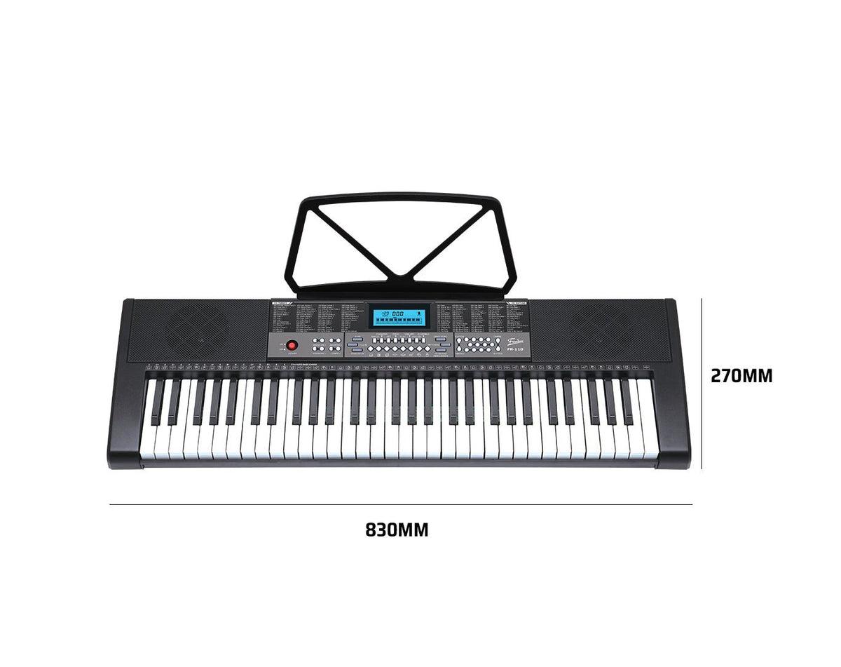 Freedom 61 Key Electronic Keyboard LCD Display FR-110