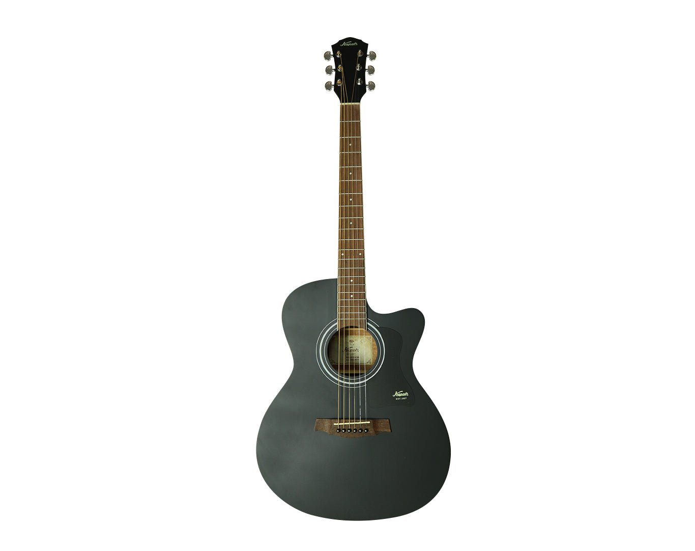KAPOK 40" Semi Acoustic Guitar EQ Black G1184