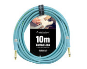 Precision Audio 1/4" 6.35mm Guitar Lead Instrument Cable Blue 10m GLEAD10-BLU