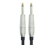 Precision Audio 1/4" Guitar Lead 5m GLEADWEAVE5-SIL