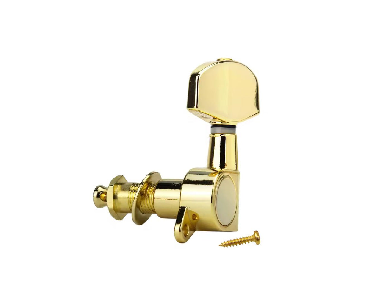 Gold Tuning Pegs Sealed Machine Heads 3L+3R Set 6pc ZA06