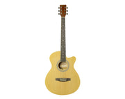 40" Semi-Acoustic Guitar Cutaway 4 Band EQ Natural Finish HP-40CE-NAT