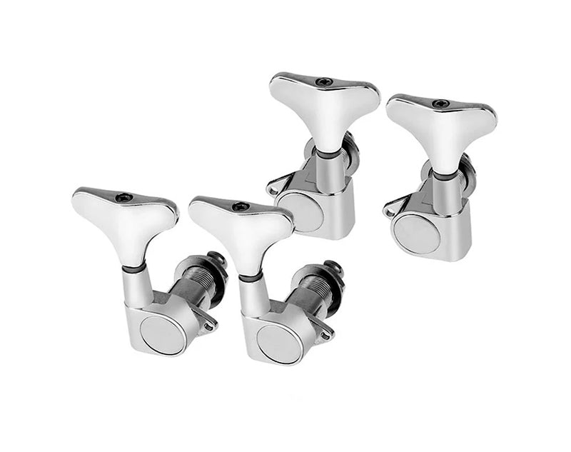 Tuning Pegs Machine Heads for Bass Guitars 2L+2R Set 4pc K815