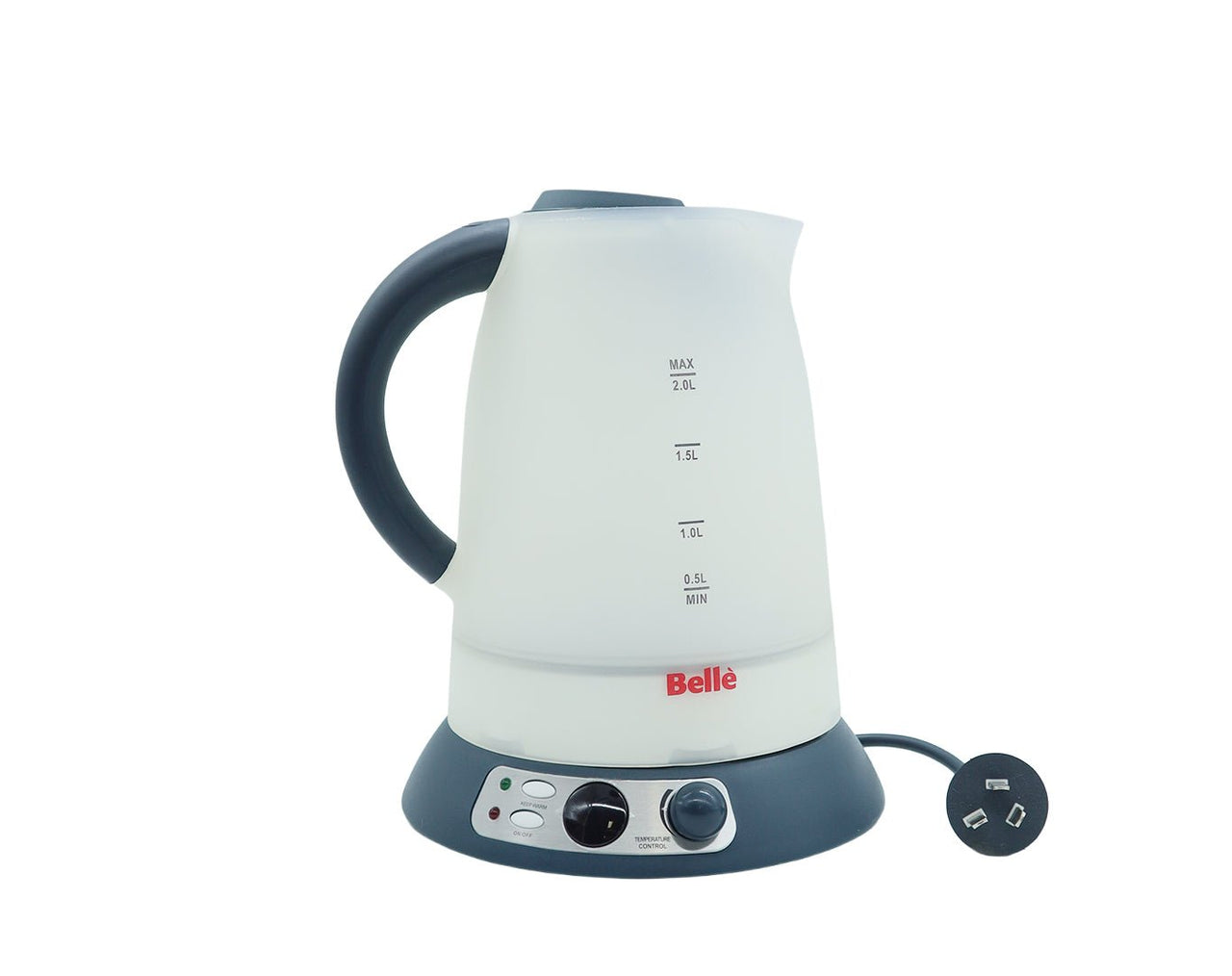 Belle Keep Warm Cordless Kettle Plastic KWKP07