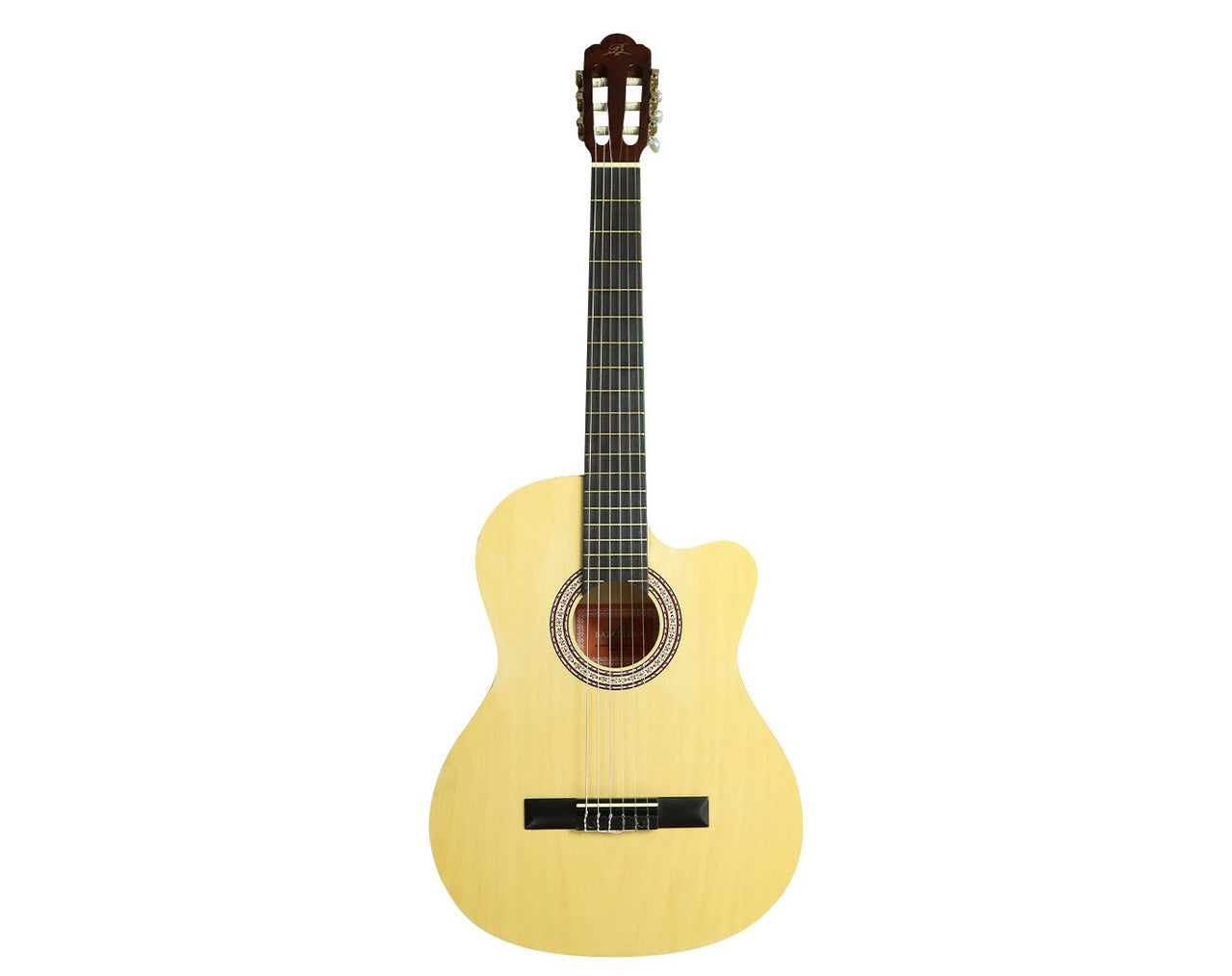 39" Classic Acoustic Guitar Cutaway Nylon Strings Natural LC-3900C-NL