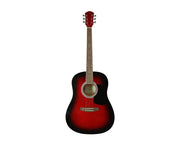 KAPOK 41" Acoustic Guitar Red Sunburst LD-14