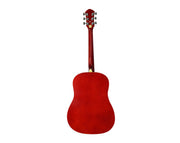 KAPOK 41" Acoustic Guitar Red Sunburst LD-14