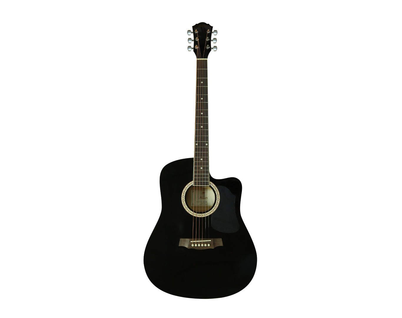 KAPOK 41" Acoustic Guitar Black LD-18C