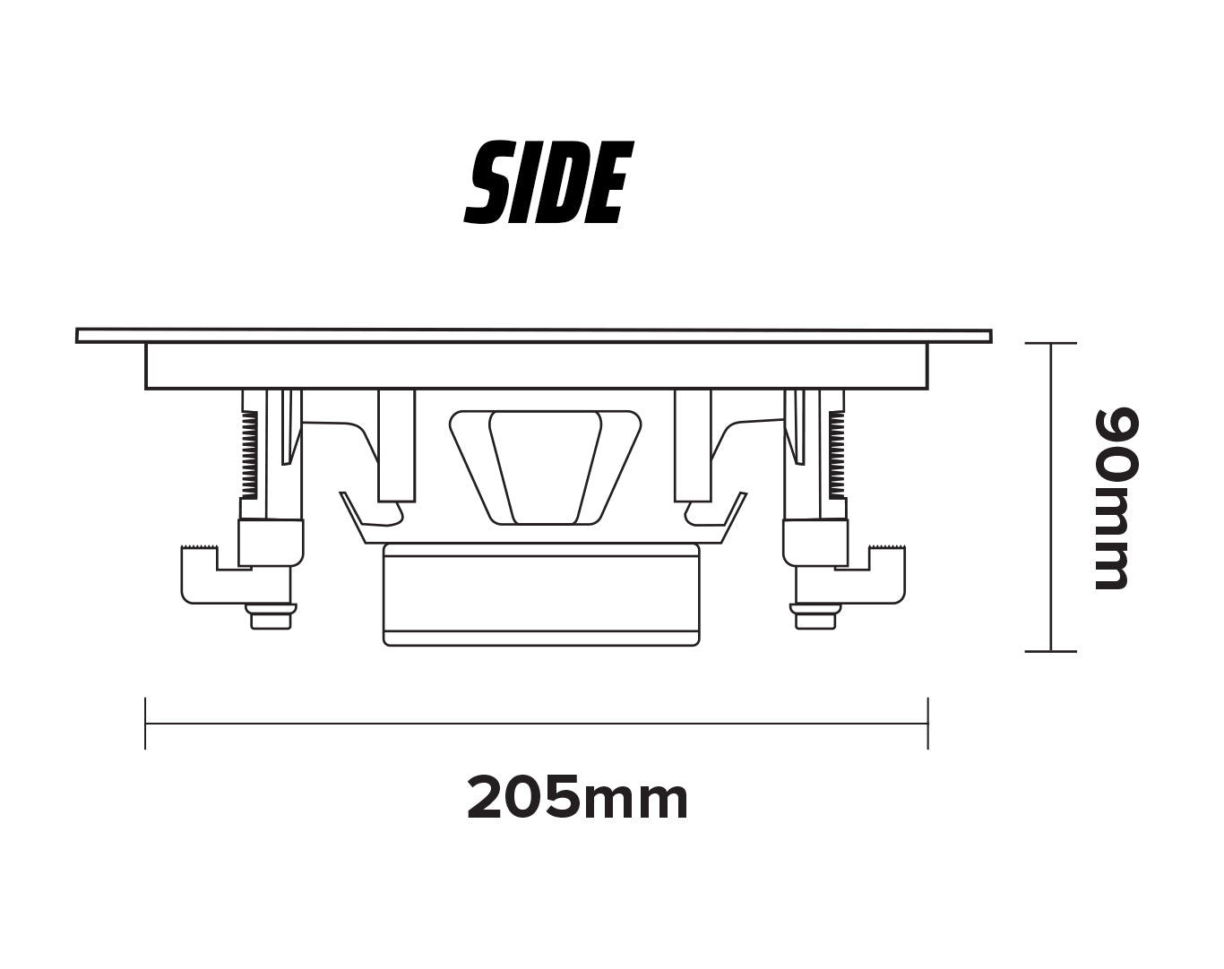Weconic 7" Touchscreen Wall Amplifier with 6" Speaker Package WTS-7.1+2XLGC63