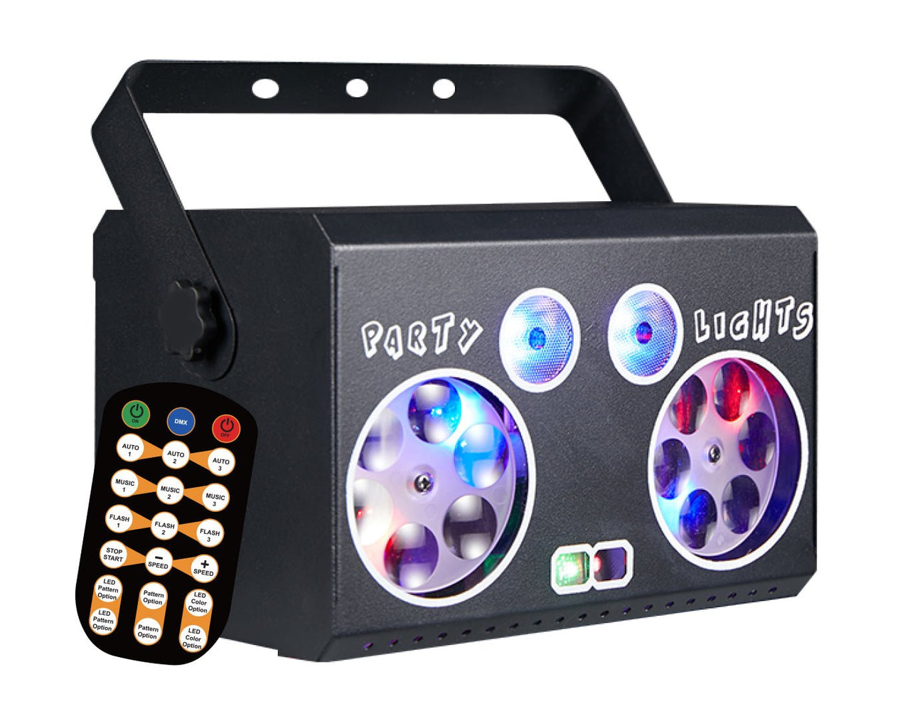Weconic Professional LED Laser Light DMX 120 Effects Remote Control LS04