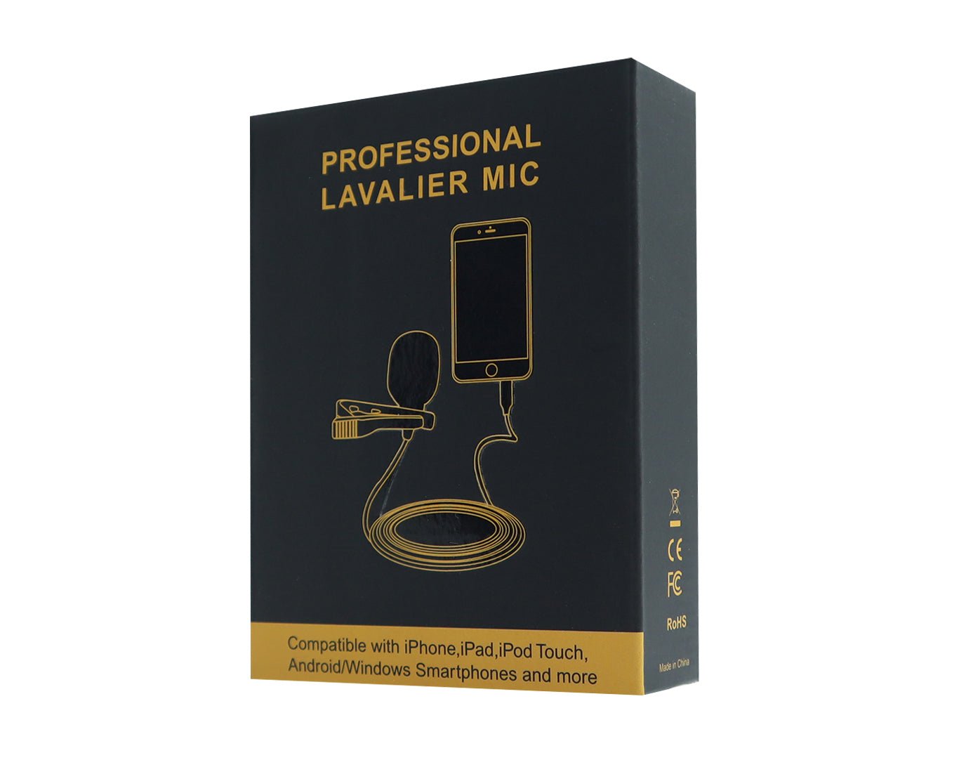 Precision Audio Omni-Directional Lapel Lavalier Microphone for Smartphones Type-C TM-MB20