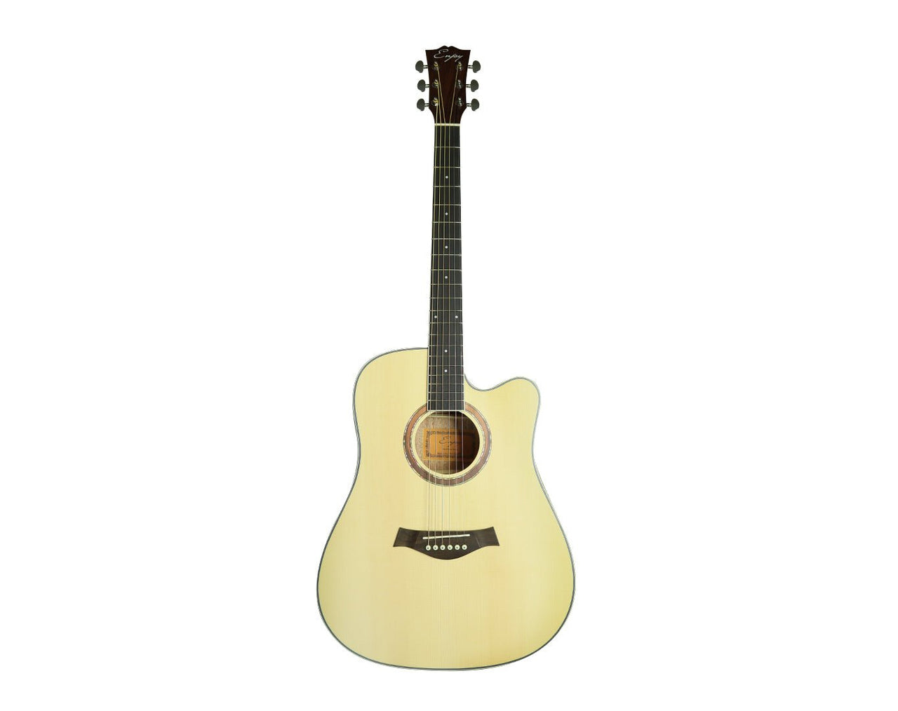 Enjoy 41" Semi Acoustic Guitar Natural M4106-EQ