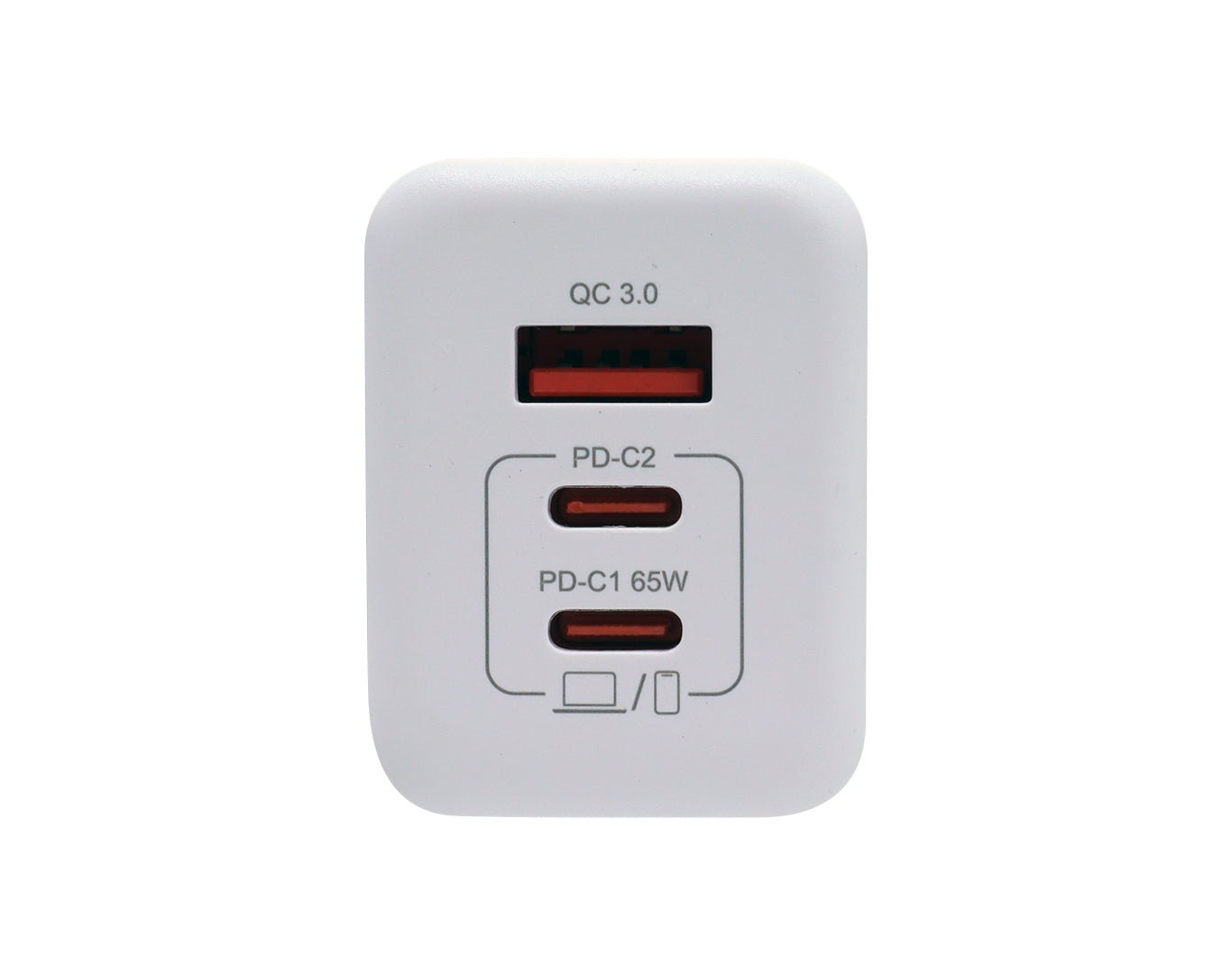 MAXGUARD 65W Type-C USB Laptop Phone Charger QC 3.0 PD65