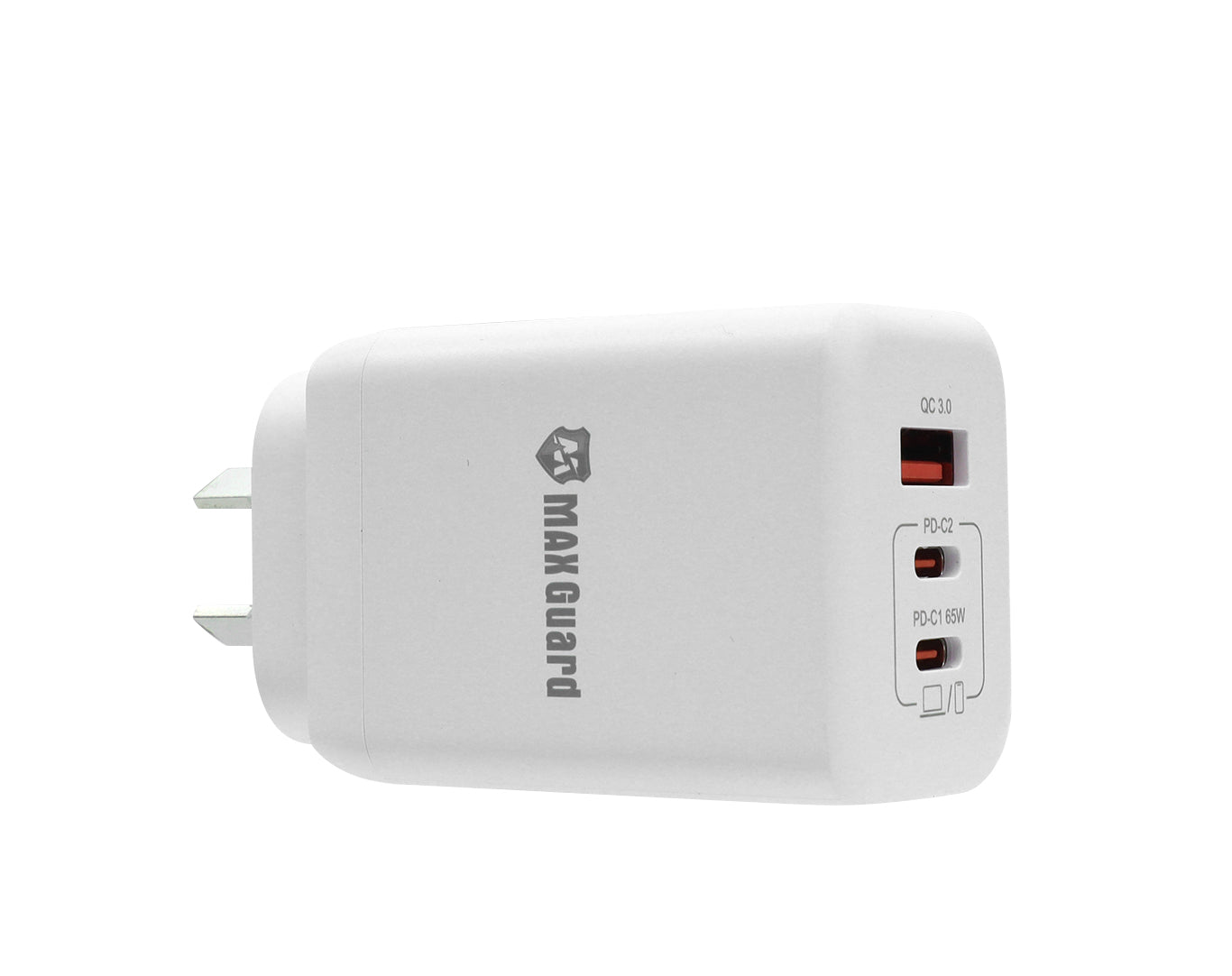 MAXGUARD 65W Type-C USB Laptop Phone Charger QC 3.0 PD65