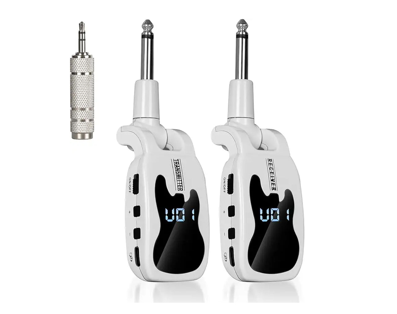 Weconic Wireless Guitar System Rechargeable Multi-Frequency MIC30