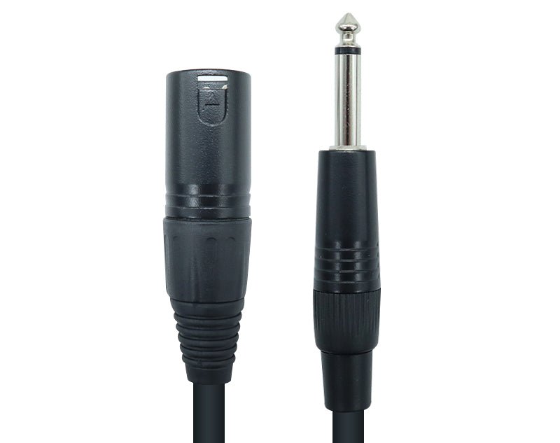 Precision Audio 1/4" to XLR Male Studio Stage Microphone Lead 5m XLRJACK5 