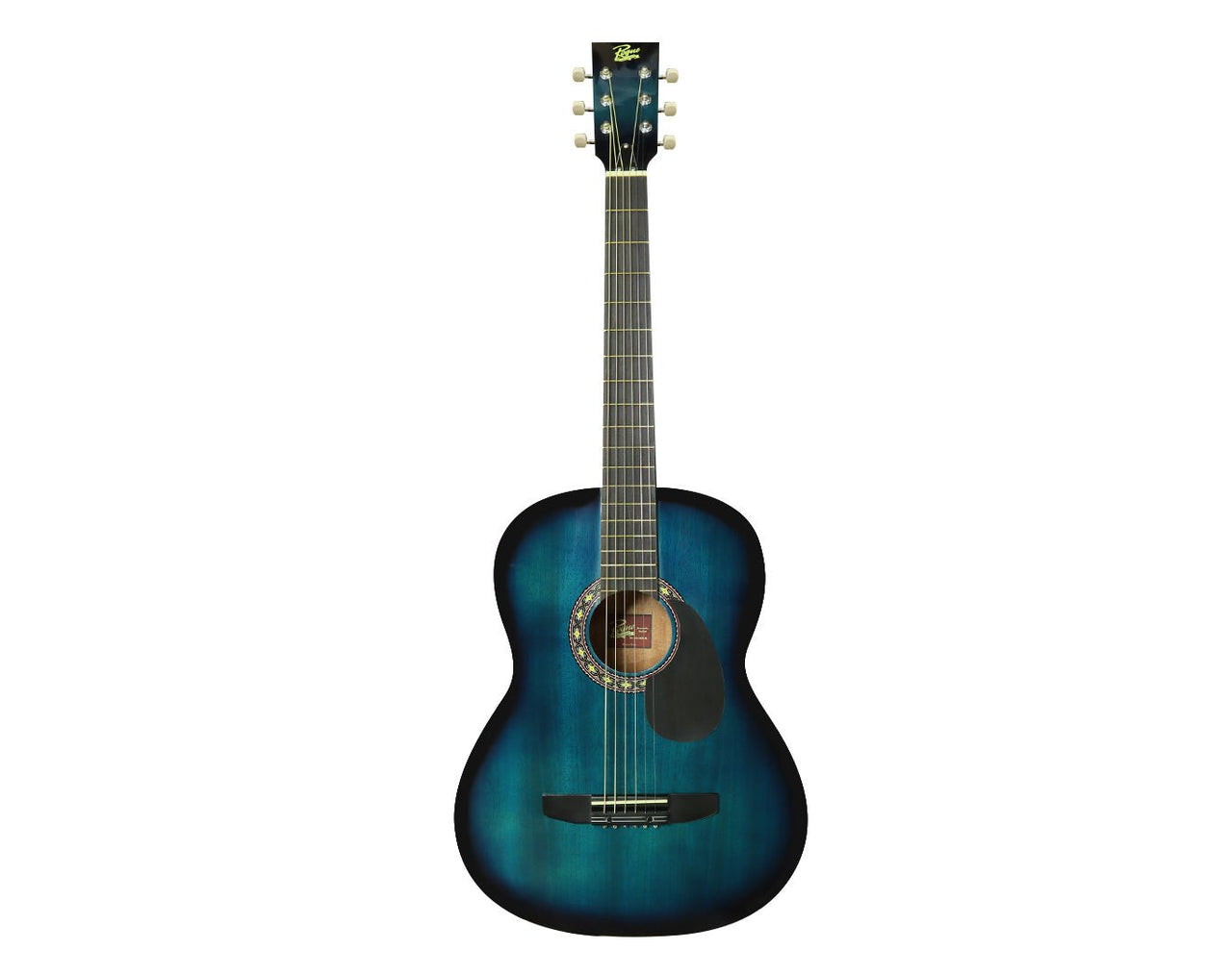 Rogue 39" Acoustic Guitar Blue Finish SO-069-RAG-BLU