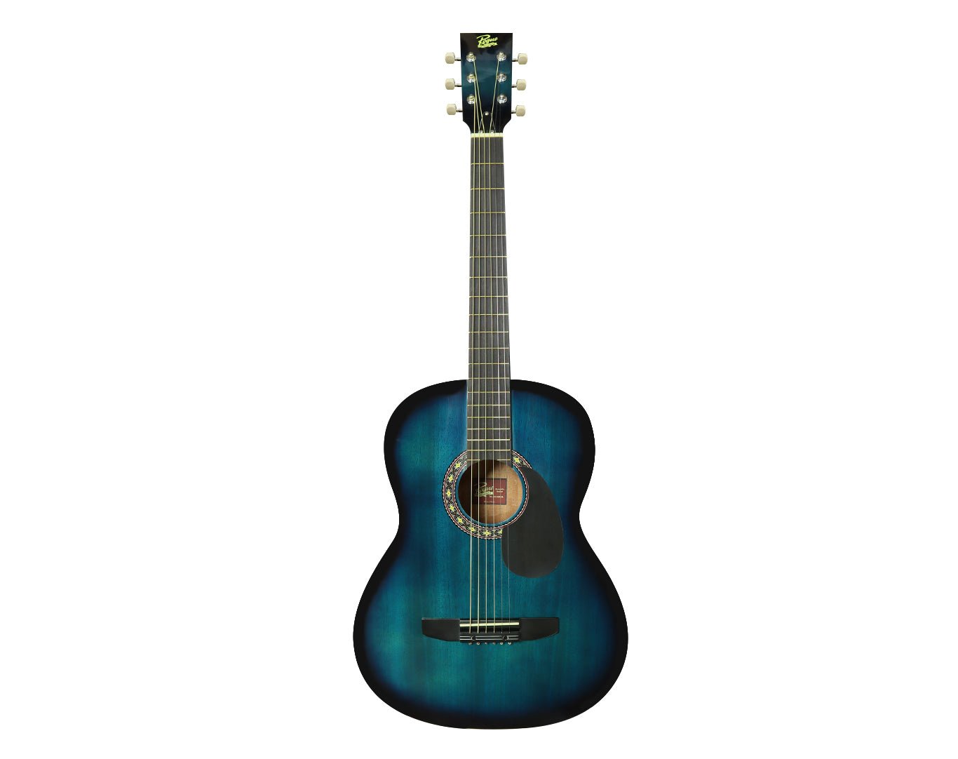 Rogue 39" Acoustic Guitar Blue Finish SO-069-RAG-BLU