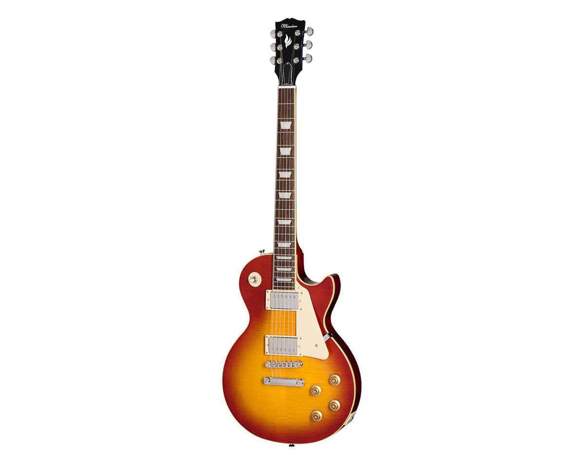 Minsine 6 String Electric Guitar Sunburst MS-300-CS