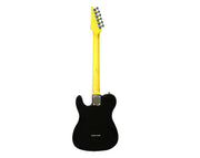 Minsine 6 String Electric Guitar Black 3m Cable Tremolo Arm MS-110-BLK