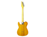Minsine 6 String Electric Guitar Natural 3m Cable Tremolo Arm MS-110-NAT