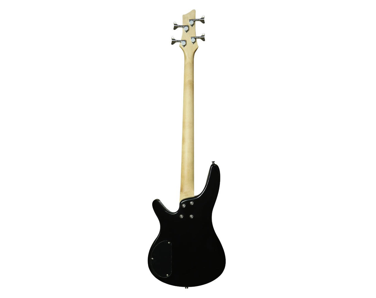 Full Size Electric Bass Guitar Four String Black MS-4B-BLK