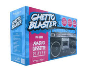 Portable Cassette Player Tape Recorder Bluetooth Speaker AM/FM/SW Radio FREE Head Cleaner Black PA-5000 