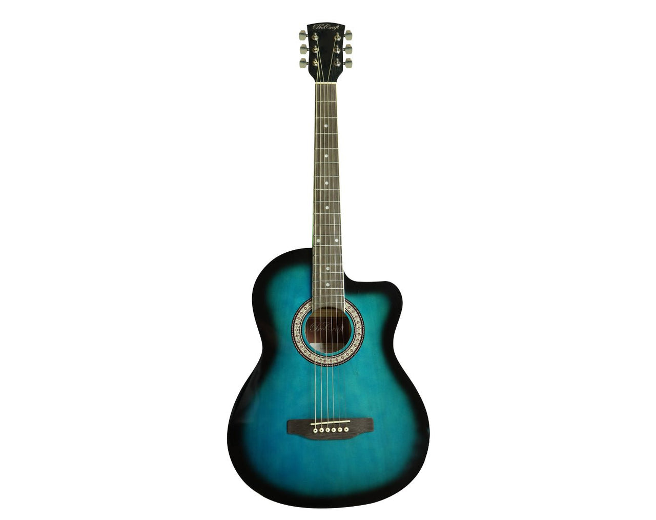 39" Semi Acoustic Guitar Cutaway Blue PR39C/P-BLS