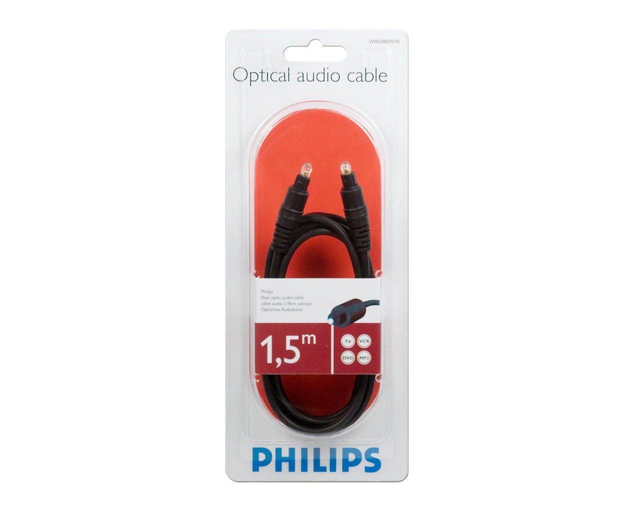Philips Optical Audio Cable 1.5m SWA2302W/10
