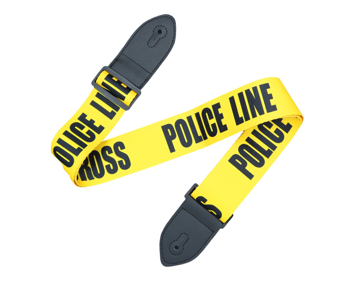 Freedom Acoustic Electric Guitar Strap Police Line GSTRAP3-HG004