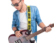 Freedom Acoustic Electric Guitar Strap Police Line GSTRAP3-HG004