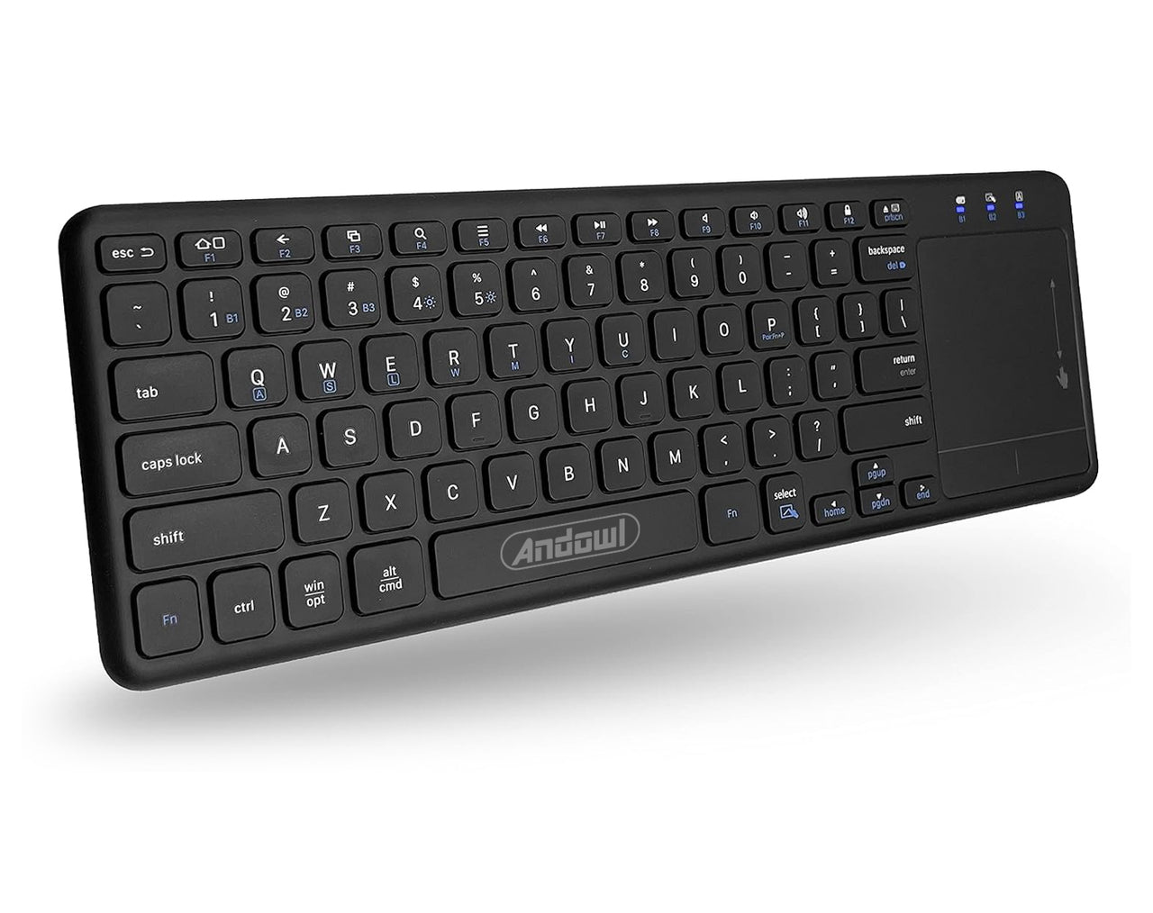 Andowl Wireless Keyboard with Touchpad English US Q-WK808