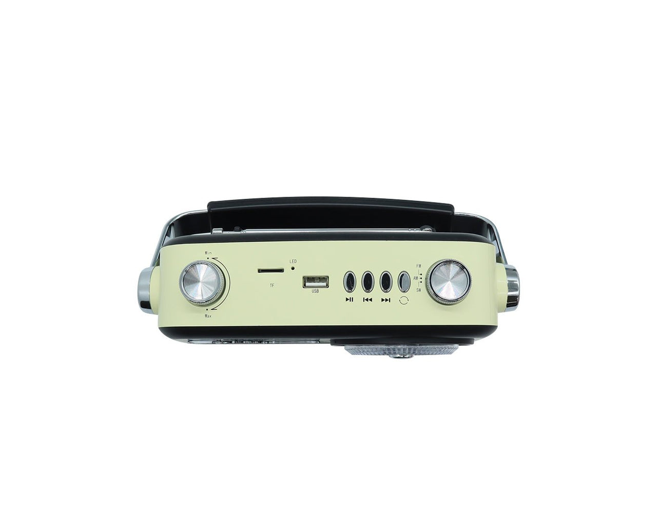 CMIK Retro Bluetooth Speaker AM FM SW Radio Rechargeable Black MK-2181BT-BLK