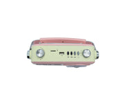 CMIK Retro Bluetooth Speaker AM FM SW Radio Rechargeable Pink MK-2181BT-PNK