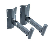 Speaker Wall Mount Pair Brackets Stand Adjustable 45kg Max. S909 