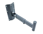 Speaker Wall Mount Pair Brackets Stand Adjustable 45kg Max. S909 