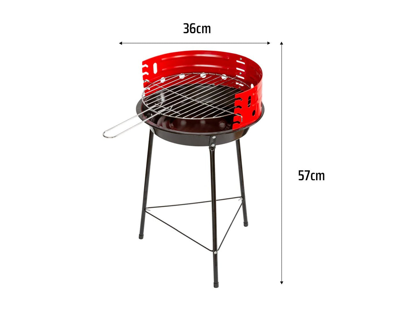 Compact Portable Charcoal BBQ Grille S986
