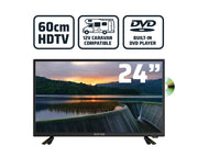 SONIQ 24" HD LED LCD Digital TV with DVD Combo 12V Caravan E24HB40A