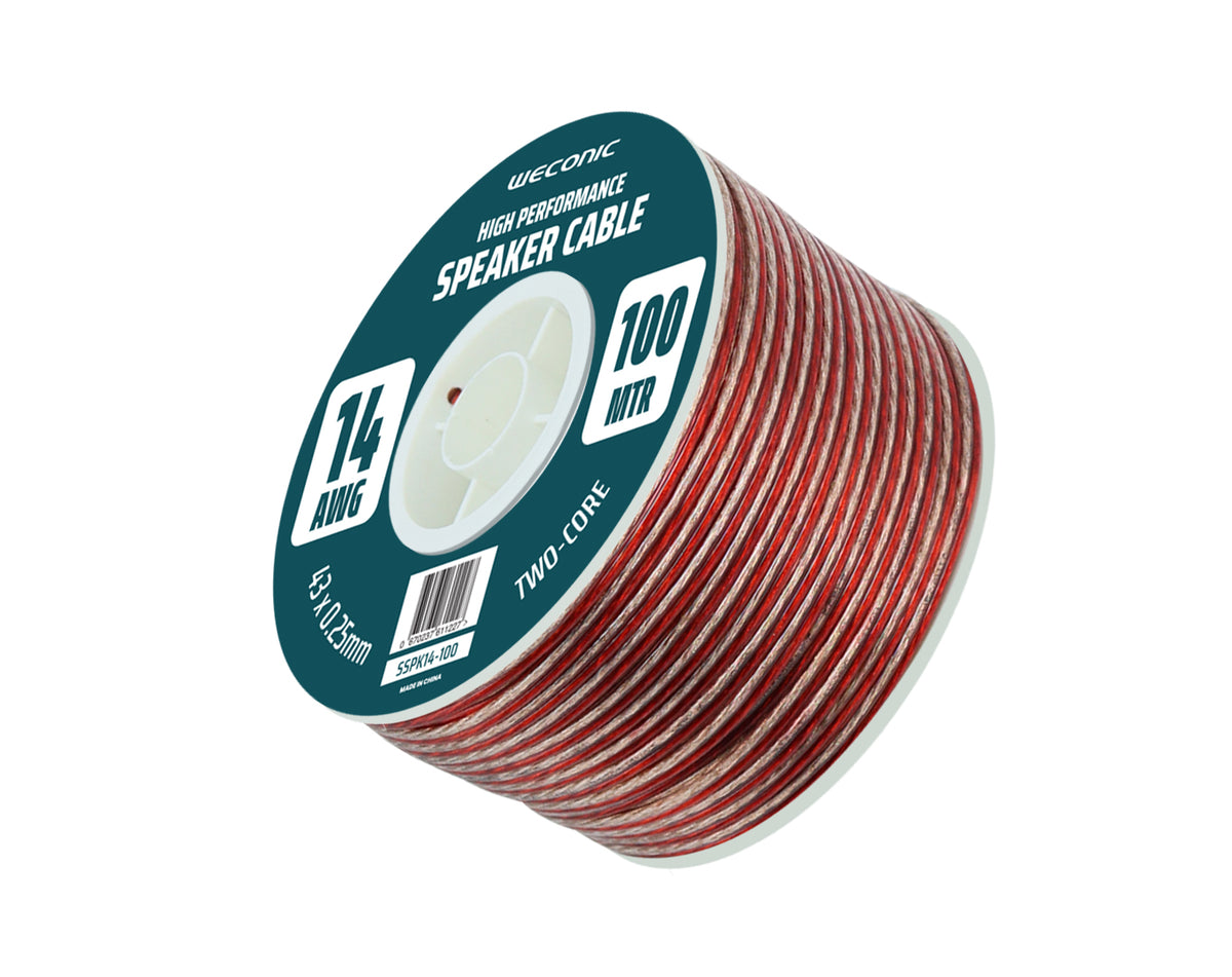 Weconic 100m Twin Speaker Cable 14AWG SSPK14-100