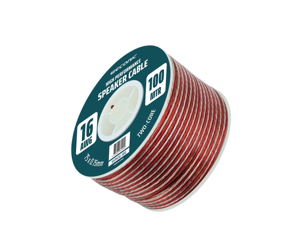 Weconic 100m Twin Speaker Cable 16AWG SSPK16-100